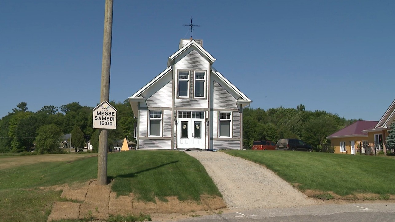 Inauguration de la nouvelle chapelle de SaintSixte MarieChristine